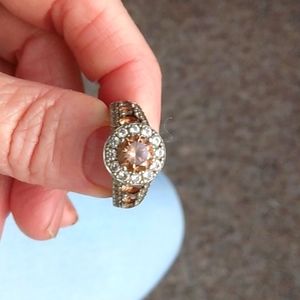 Women's Chocolate Morganite Size 6 Ring